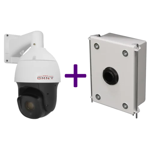 IP камера поворотная 2Мп OMNY PRO F12A v3 x33 c 33х оптическим увеличением и монтажной коробкой OMNY ACC UB v2